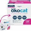 Cat OKOCAT | Okocat Litter Original Low-Dust Natural Clumping Wood With Odor Control 16.6 Lbs, Large