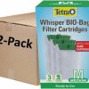 Fish & Aquatic Tetra | Tetra Whisper Bio-Bag Filter Cartridges For Aquariums - Unassembled Medium 6 Count (Pack Of 1)