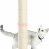 Cat Karolpar | Karolpar 34Inch Cat Scratching Post With Natural Sisal Rope 4.3Inch Large Diameter Scratcher Post Tree For Indoor Cats Grey