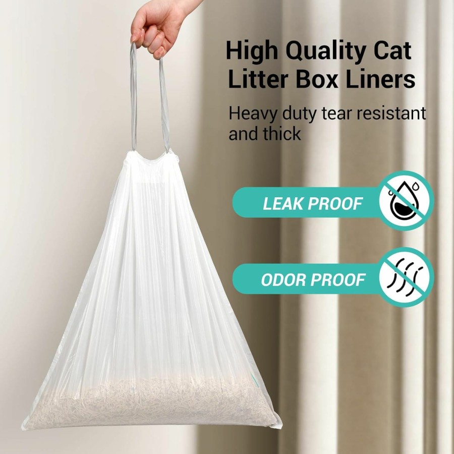 Cat BASTRUMI | Bastrumi Self Cleaning Cat Litter Box, Automatic Cat Litter Box,Smart Litter Box With 65L+9L Large Capacity/App For Multiple Cats-New Version