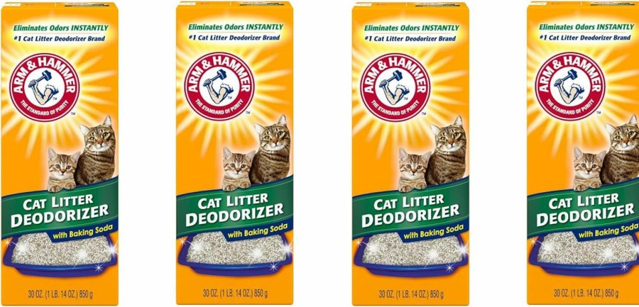 Cat Arm & Hammer | Arm & Hammer Cat Litter Deodorizer-Super Size Pack-30 Oz Pack Of 4