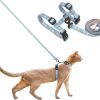 Cat pidan | Pidan Cat Harness And Leash Set, Cats Escape Proof - Adjustable Kitten Harness For Large Small Cats, Lightweight Soft Walking Travel Petsafe Harness((Multicolor)