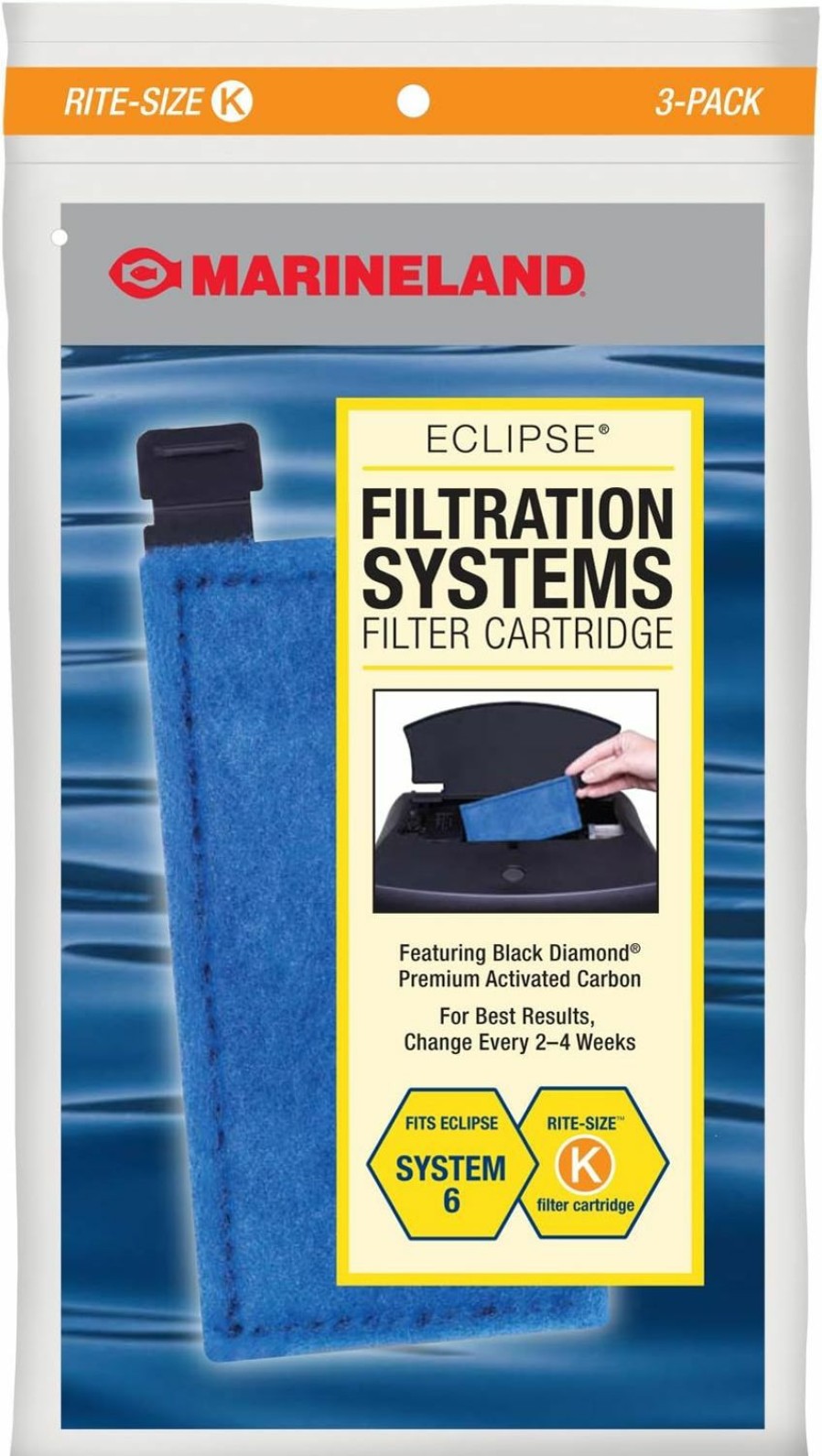 Fish & Aquatic MarineLand | Marineland Eclipse Replacement Filter Cartridges, For Aquarium Filtration