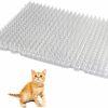 Cat YITESHI | Yiteshi 10 Packs Scat Mat For Cats, 13X16 Inches Pet Deterrent Spikes, Indoor Outdoor Humane Cat Repellent Fence