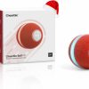 Cat Cheerble | Cheerble Interactive Cat Ball Toy, Automatic Moving Ball Puzzle Toy For Indoor Cat Kitten, Smart Anti-Depression Pet Toy Fun Gift With Light, Red