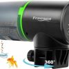 Fish & Aquatic FREESEA | Freesea Aquarium Automatic Fish Feeder: Vacation Timer Feeder For Fish Tank Electric Adjustable Auto Fish Food Dispenser 0.05 Gal & Two Fixed Methods