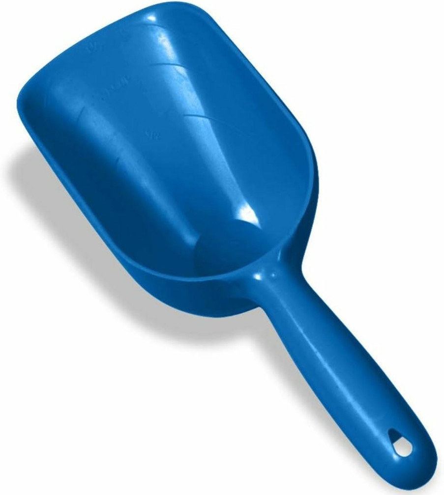 Cat Van Ness | Van Ness Pets Cat And Dog Food Scoop 1 Cup, Bpa Free Plastic, Cream, 8 Ounces, Blue