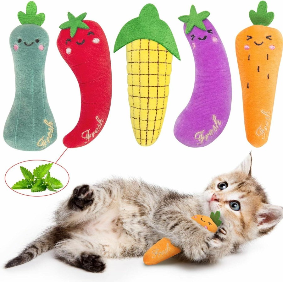 Cat ETEKYER | Etekyer Catnip Toys, Cat Toys, Catnip Toys For Cats, Cat Toys With Catnip, Cat Toys For Indoor Cats, Interactive Cat Toy, Cat Chew Toy, Cat Pillow Toys, Cat Toys For Kittens Kitty