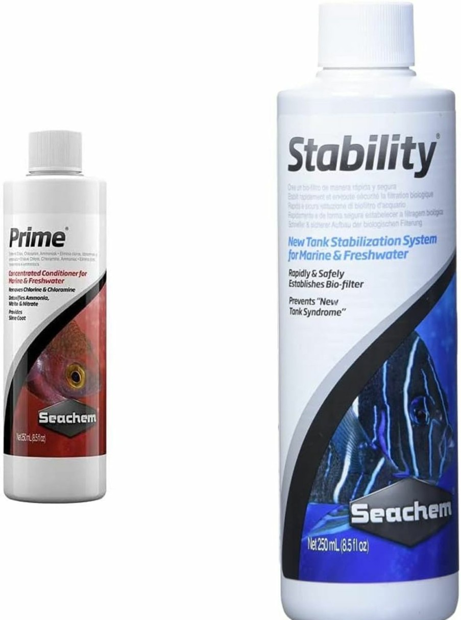 Fish & Aquatic Seachem | Seachem Prime Fresh And Saltwater Conditioner - Chemical Remover And Detoxifier 500 Ml