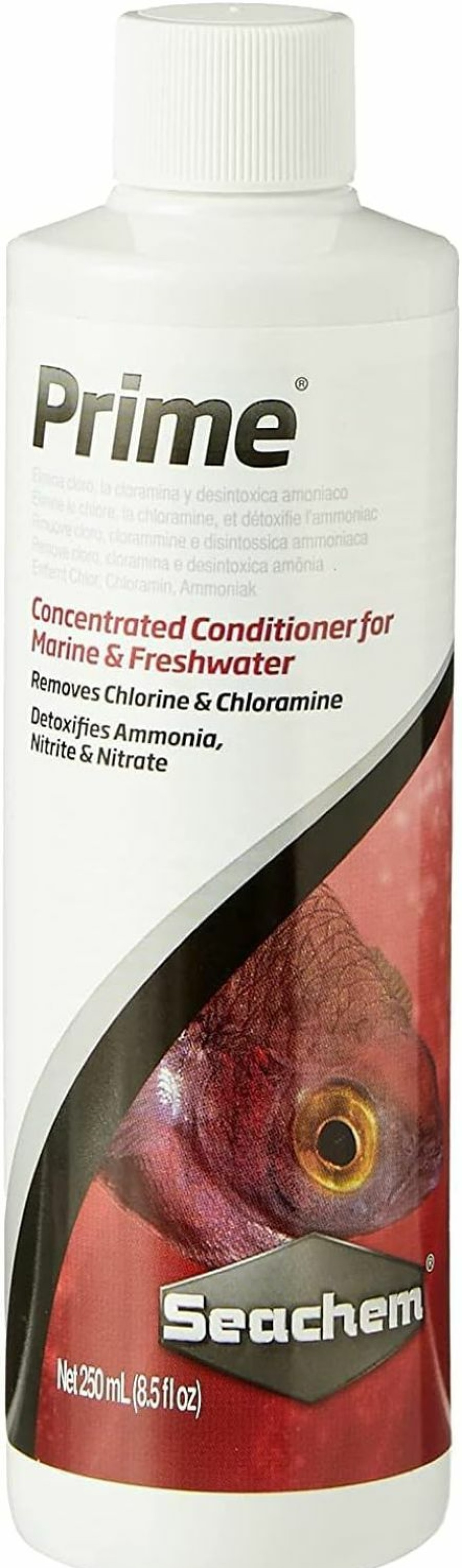 Fish & Aquatic Seachem | Seachem Prime Fresh And Saltwater Conditioner - Chemical Remover And Detoxifier 500 Ml