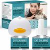 Cat TTLXRL | Cat Calming Diffuser 3 In 1 Multicat Calming Pheromones Diffusers Relief Stress Anxiety Fighting Scratching 60 Days Calm Relaxing Pheromone For Cats Kit 48Ml Refill Fits All Common Diffuser Plug In