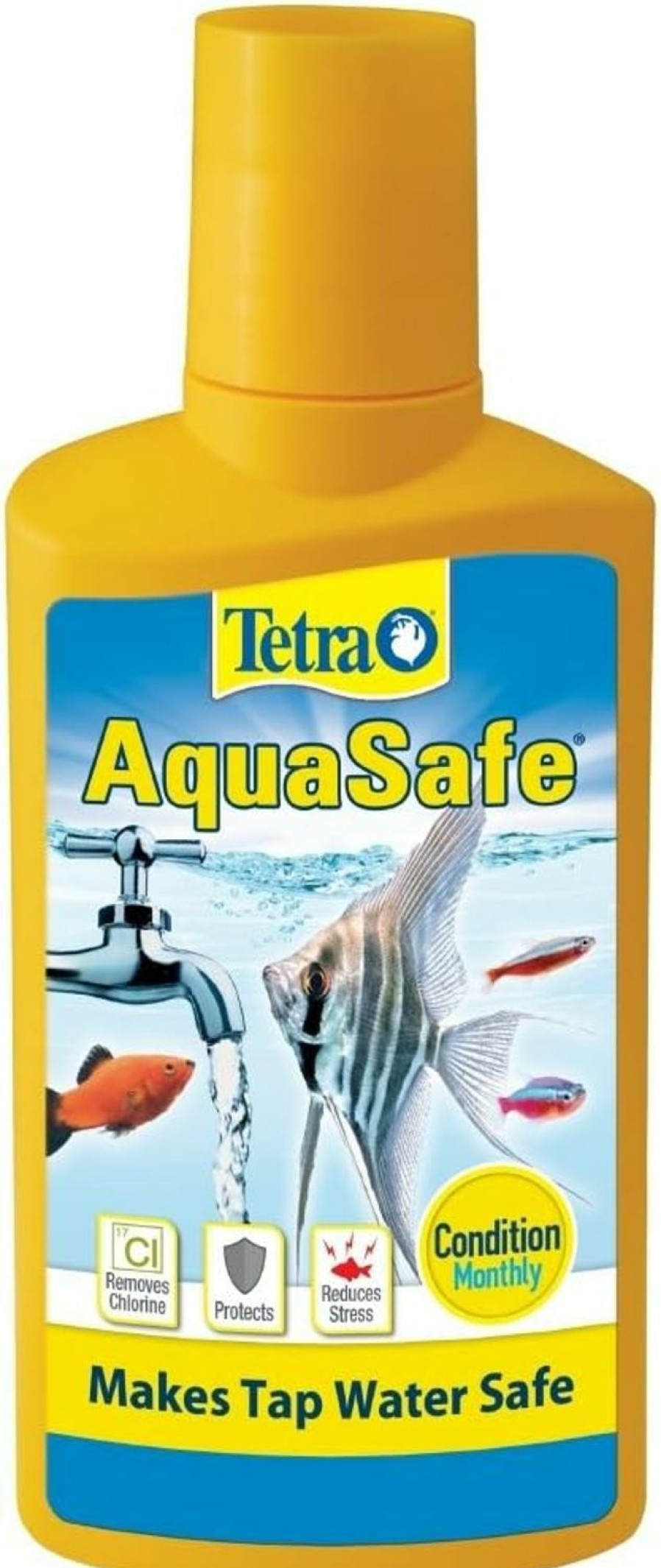 Fish & Aquatic Tetra | Tetra 16172 Aquasafe Fish Tank Water Conditioner, 8.45 Fl Oz