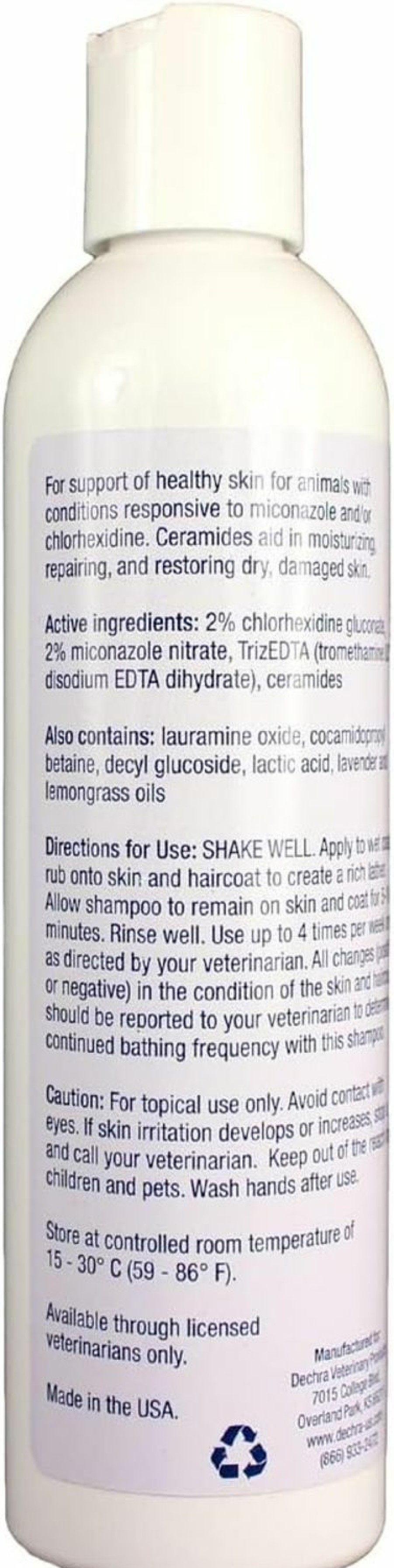 Cat Dechra | Dechra Miconahex + Triz Shampoo For Dogs, Cats & Horses (8Oz)