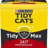 Cat Tidy Cats | Purina Tidy Cats Clumping Cat Litter, Tidy Max 24/7 Performance Multi Cat Litter - 38 Lb. Box