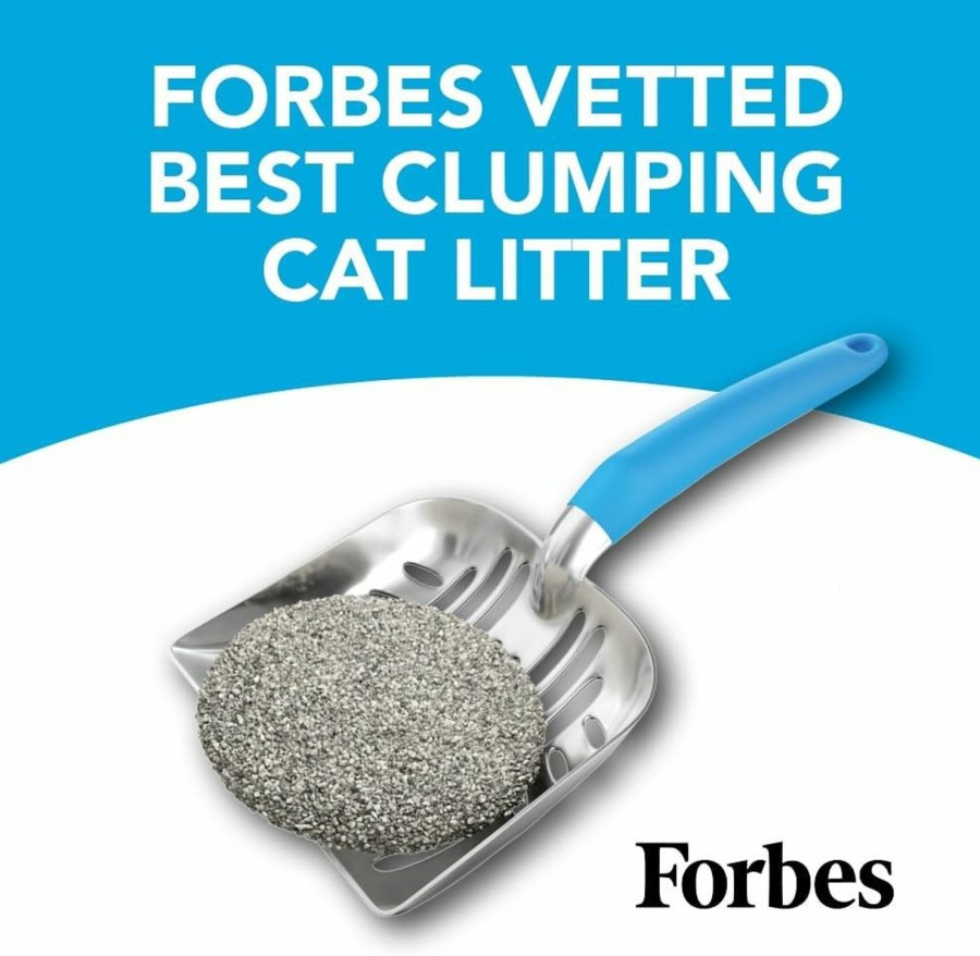 Cat Boxiecat | Boxiecat Premium Clumping Clay Cat Litter, Scent Free, 40Lbs - Longer Lasting Odor Control - Hard, Non Stick Clumps - Stays Ultra Clean - 99.9% Dust Free