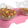 Cat MILIFUN | Milifun Cat Food Bowls Elevated Tilted, Anti Vomiting Orthopedic Kitty Bowls For Puppy And Bunny, Indoor Cats.