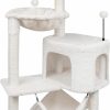 Cat YUNIQUE | Newest Cat Tree With Cat Condo And Big Hammock,Grey