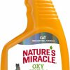 Cat Nature's Miracle | Nature'S Miracle Just For Cats Oxy Stain And Odor Remover Red 128 Fl Oz (Pack Of 1)