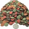 Fish & Aquatic Aquatic Foods Inc. | 4-Type Ultra Mix Of 1/2" Sinking Wafers, Spirulina-Algae Wafers, 6-Type Worm Wafers, 10-Type Shrimp Wafer, Intense Color Enhancing Wafers. Plecos, Shrimp, Snails, Crayfish, Tropical Fish. 5-Lbs