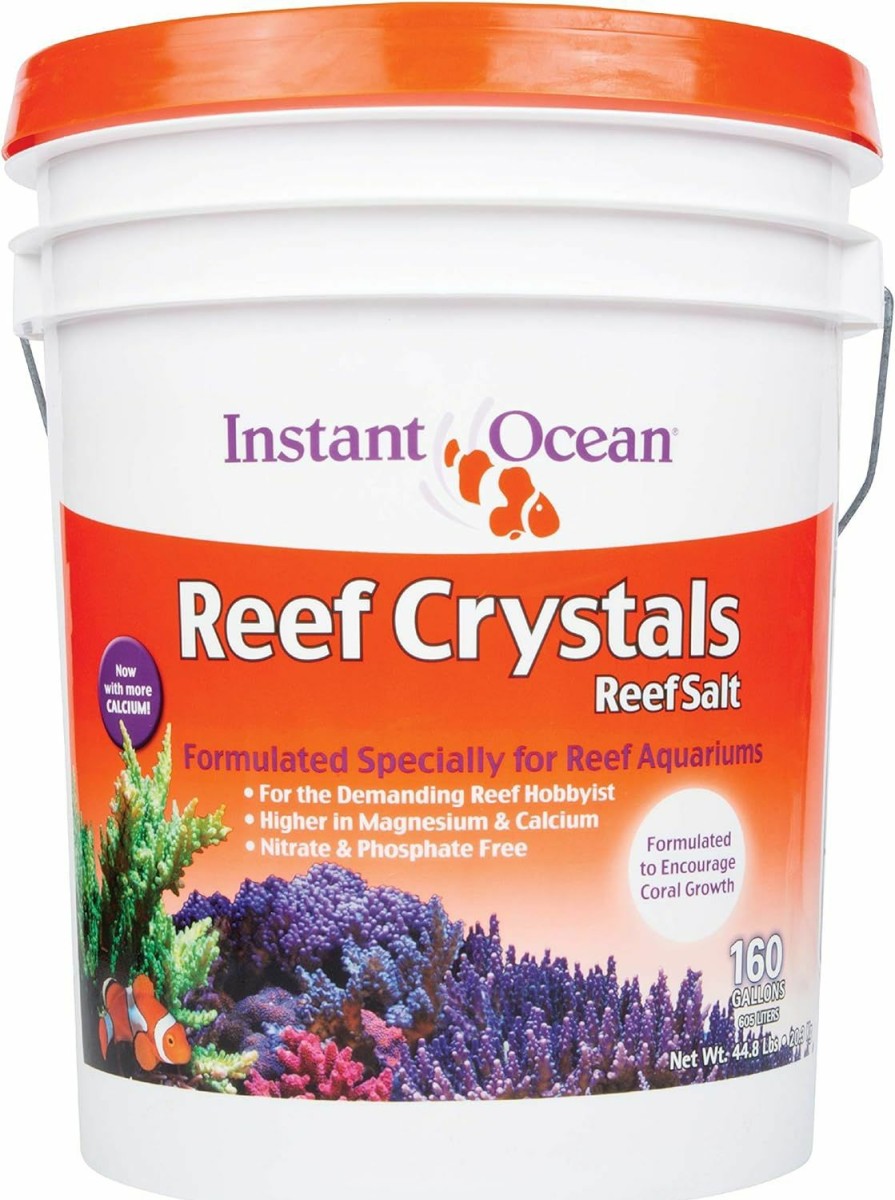 Fish & Aquatic Instant Ocean | Instant Ocean Reef Crystals Reef Salt, Formulated Specifically For Reef Fish Tank Aquariums