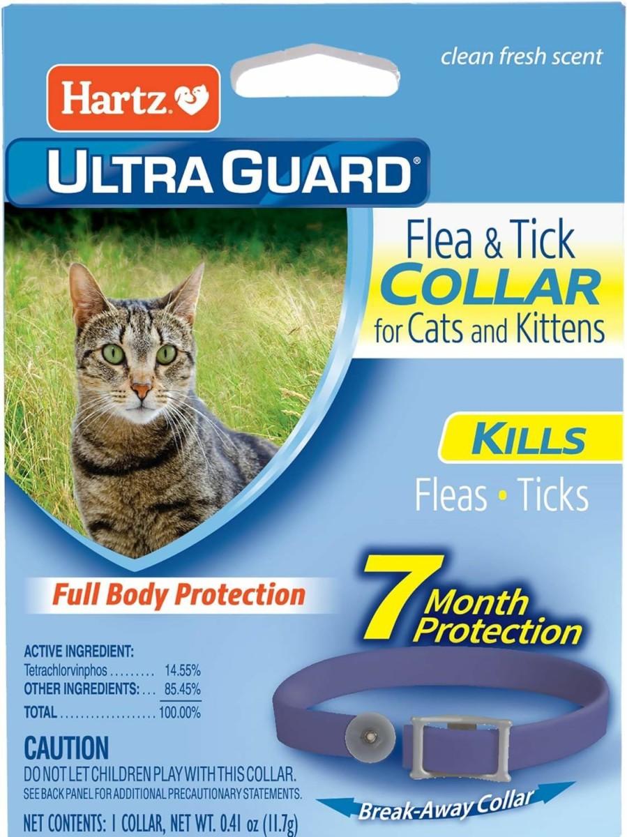 Cat Hartz | Hartz Ultraguard Purple Flea & Tick Collar For Cats And Kittens - 7 Month Protection