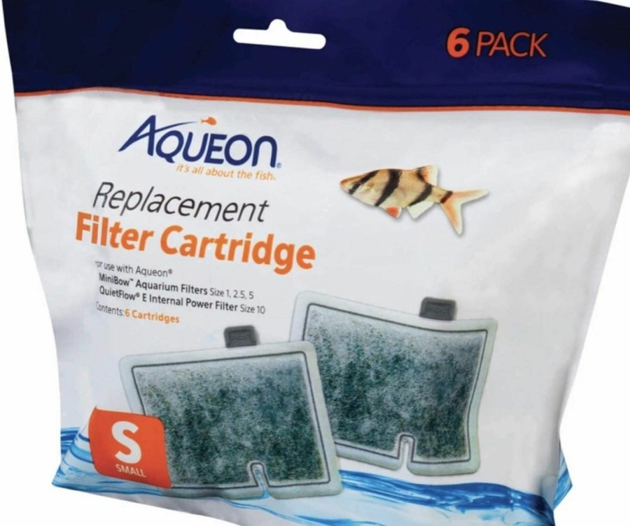 Fish & Aquatic Aqueon | Aqueon Products-Supplies-Aqueon Filter Cartridge Small/6 Pk