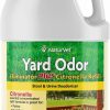 Cat NaturVet | Naturvet Yard Odor Eliminator Plus Citronella Spray Eliminate Stool And Urine Odors From Lawn And Yard Designed For Use On Grass, Patios, Gravel, Concrete & More 64Oz Refill (No Hose Nozzle)