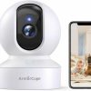 Cat Armorcope | Pet Camera, 2K Hd Dog Camera With Phone App, 360 Pan/Tilt View Puppy Cam, One Click Call For Baby Monitor, Magivpix Night Vision,Motion Tracking Alarm With Cloud/Local Sd,Home Indoor Security Cam