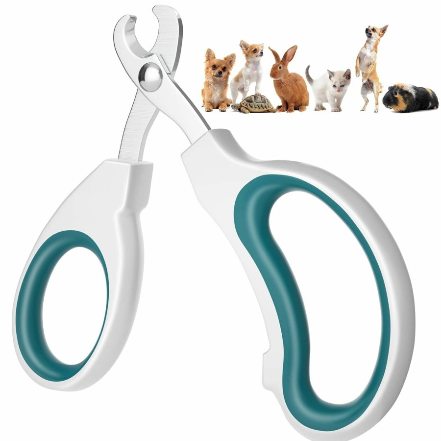 Cat Cleanse | Cat Nail Clipper, Claw Trimmer Made Of Stainless Steel, Clean Cut, No Shred, Mirror Finish. Small Animal Nail Clippers For Cats, Kittens, Bunny, Puppy, Rabbit, Gatos, And More