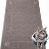 Cat Motsamla | Motsamla Cat Litter Mat, Litter Trapping Mat Soft On Kitty Paws, 35\" X 25\" Kitten Litter Box Mat For Cleaner Floors, Waterproof, Easy Clean, Durable Large Size Cat Litter Pad For Kitten