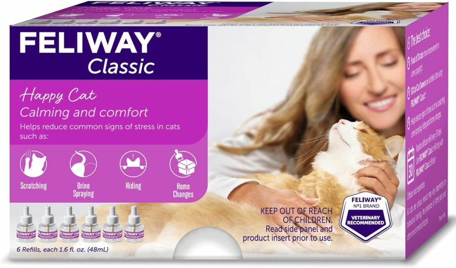 Cat FELIWAY | Feliway Classic Cat Calming Pheromone, 30 Day Refill - 1 Pack