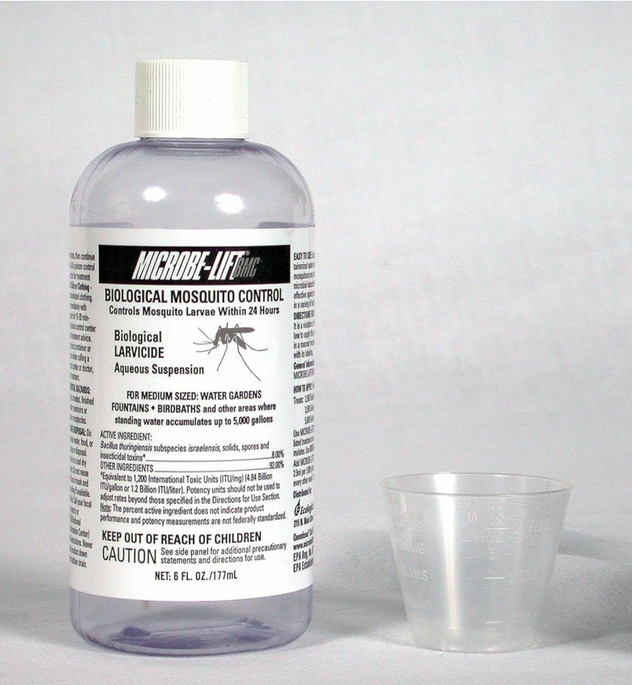 Fish & Aquatic MICROBE-LIFT | Microbe-Lift Bmc Biological Mosquito Control, Liquid Treatment For Decorative Water Gardens, Fountains And Ponds, 2 Fluid Ounces