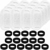 Cat Anovo | 8 Pack Cat Fountain Filters With 8 Sponges, Pet Replacement Filters For Stainless Steel 108Oz/3L, 67Oz/2L Pet Fountain