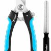 Cat Candure | Candure Dog Nail Clippers Professional Pet Nail Clipper Suitable For Large To Medium Dogs, Cats, Rabbits And Guinea Pigs - Safety Lock/Protective Guard To Avoid Over Cutting