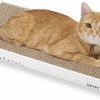 Cat SMARTBEAN | Cardboard Scratcher Pad Scratching Post:Smartbean 3Pcs Cat Cardboard,Cat Scratch Pad,Cat Post,Double-Sided Design For Double Life…