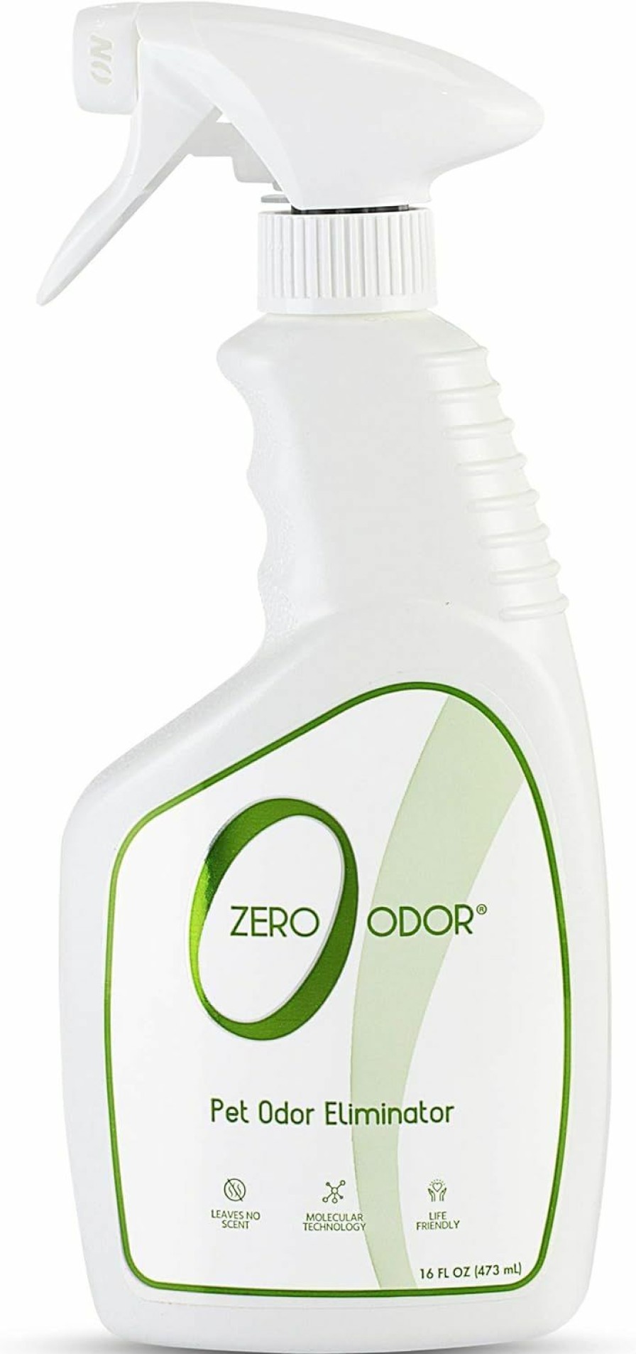 Cat Zero Odor | Zero Odor - Pet Eliminator Permanently Eliminate Air & Surface Odors Patented Molecular Technology Best For Carpet, Furniture, Beds Smell Great Again (Over 400 Sprays Per Bottle)