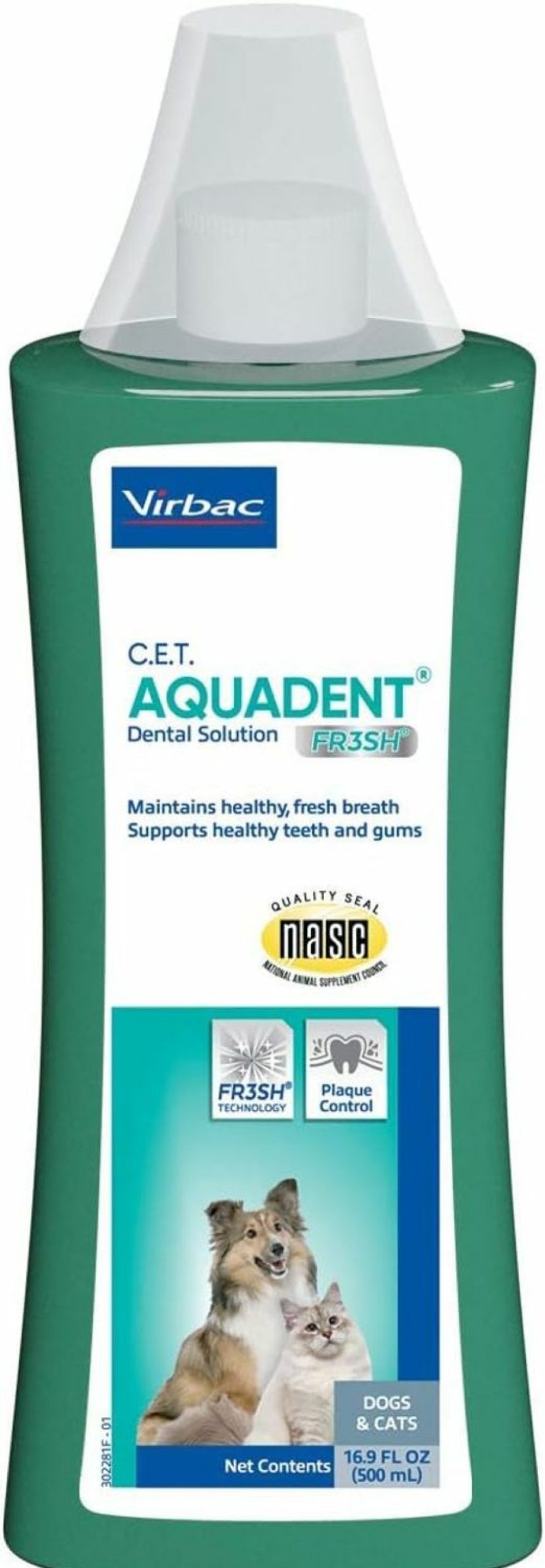 Cat Virbac | Virbac C.E.T Aquadent Dental Solution For Dogs And Cats (500 Ml)