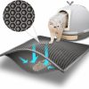 Cat Pieviev | Pieviev Cat Litter Mat Double Layer Waterproof Urine Proof Trapping Mat 1 Pack (Gray, 30X24 Inch (Pack Of 1))